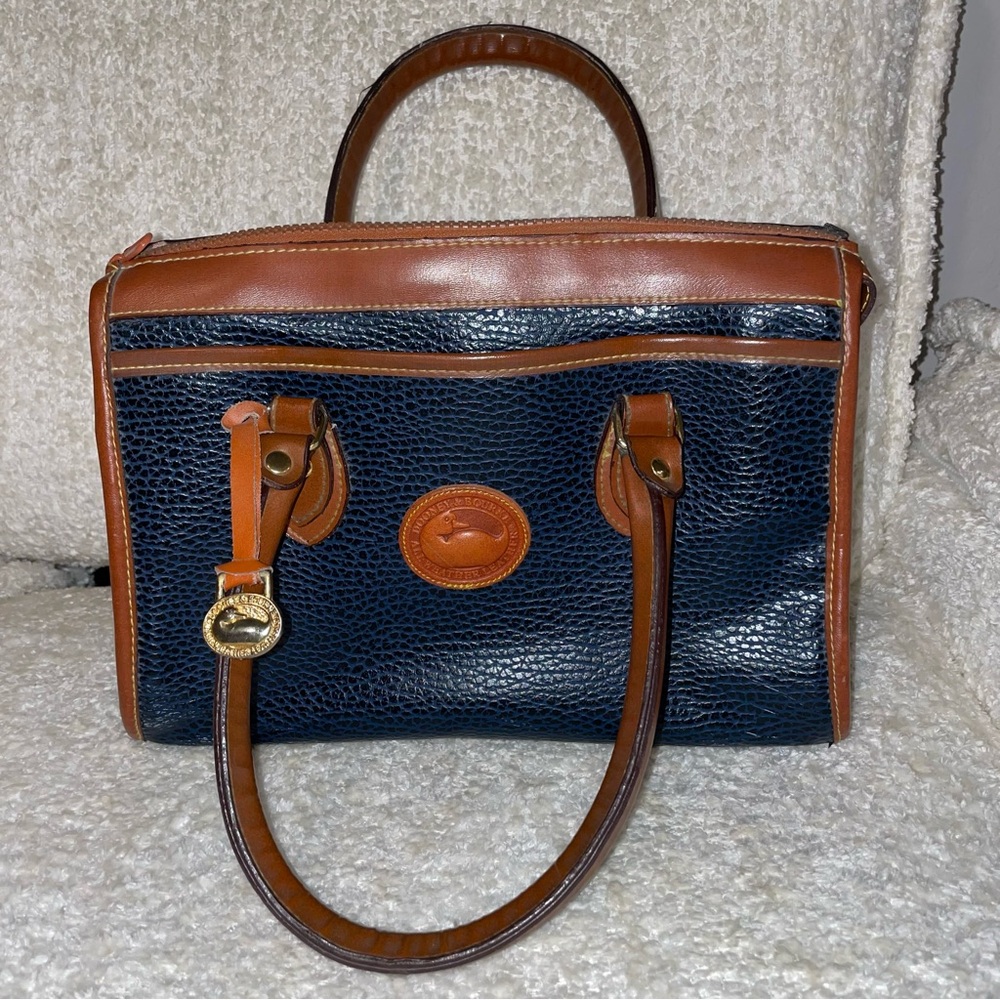 Dooney & Bourke All Weather Leather vintage leather satchel handbag
